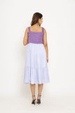 Purple-Lilac Midi Dress