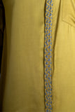 Yellow-Green Braid Shirt