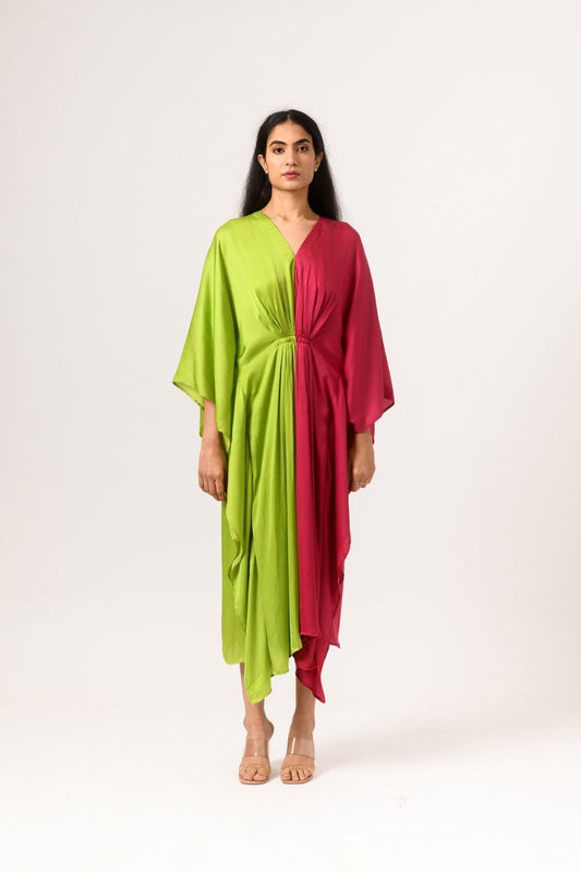 Green-Wine Kaftan